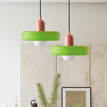BauhausViva – Hanglamp in Gekleurd Glas