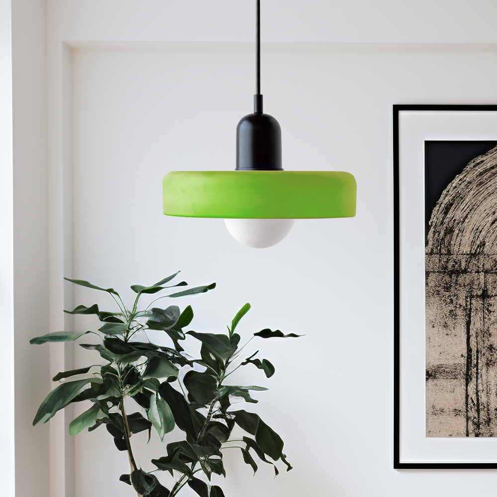 BauhausViva – Hanglamp in Gekleurd Glas