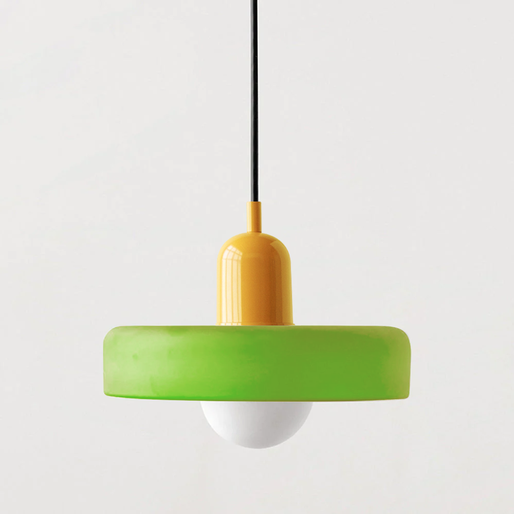 BauhausViva – Hanglamp in Gekleurd Glas
