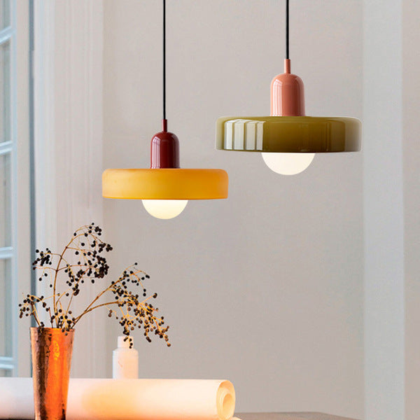BauhausViva – Hanglamp in Gekleurd Glas