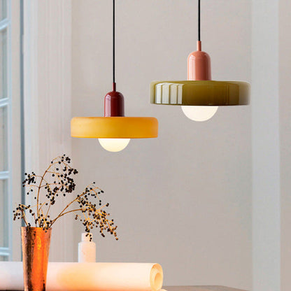 BauhausViva – Hanglamp in Gekleurd Glas
