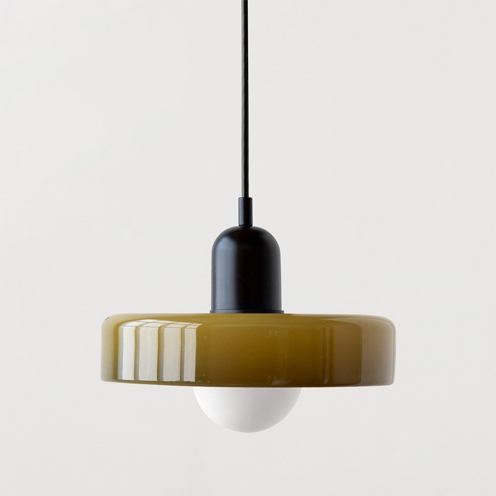 BauhausViva – Hanglamp in Gekleurd Glas