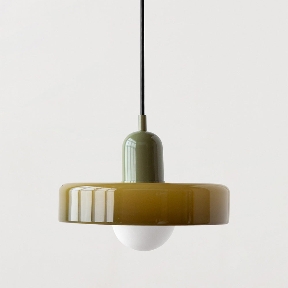 BauhausViva – Hanglamp in Gekleurd Glas