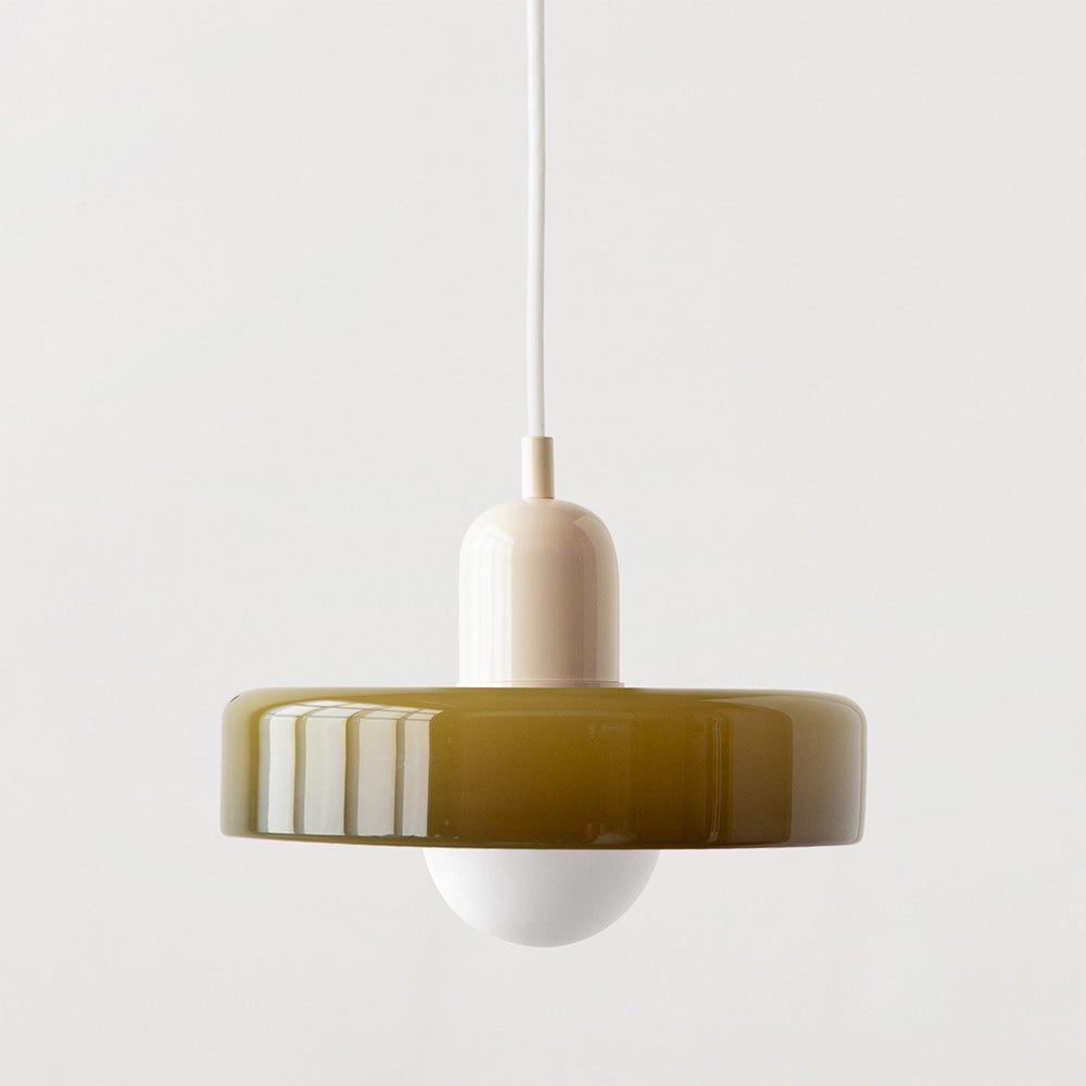 BauhausViva – Hanglamp in Gekleurd Glas