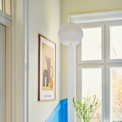 ZachtGloeiend | Retro Stijl Papieren Plafondlamp