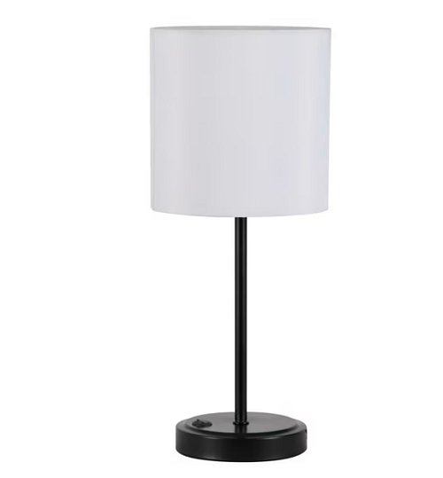 Lampe Moderne en Métal avec Port USB