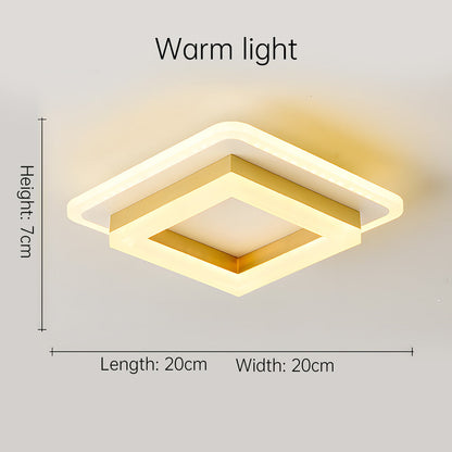 Quadralux | Moderne Vierkante LED Plafondlamp voor Binnen