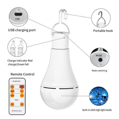 SunVolt | Oplaadbare Waterdichte Camping Zonne Lamp