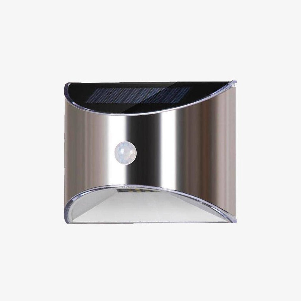 LumiChrome – Ronde Zonne Buiten Wandlampen (Set van 2)