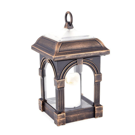 HERITORA GLOW – Lanterne solaire vintage pour extérieur