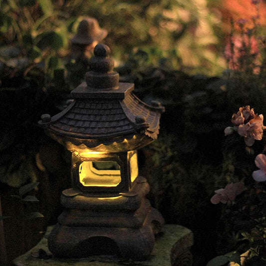 ZENORA GLOW – Lanterne solaire japonaise traditionnelle