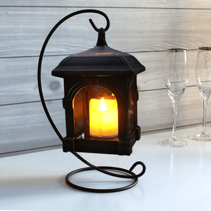 HERITORA GLOW – Lanterne solaire vintage pour extérieur