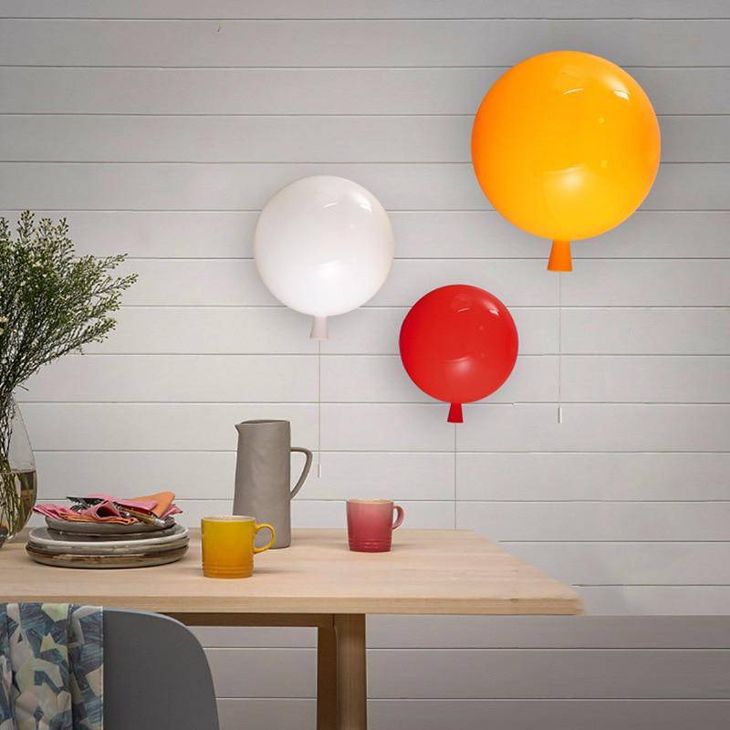 BallonChic – Applique murale design en forme de ballon coloré